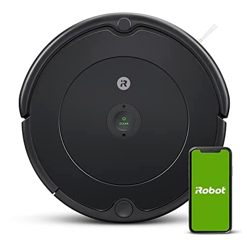 iRobot Roomba 694 Robot Vacuum-Wi-Fi Connectivity, Personalized Cleaning Recommendations, Works with Alexa, Good for Pet Hair, Carpets, Hard Floors, Self-Charging